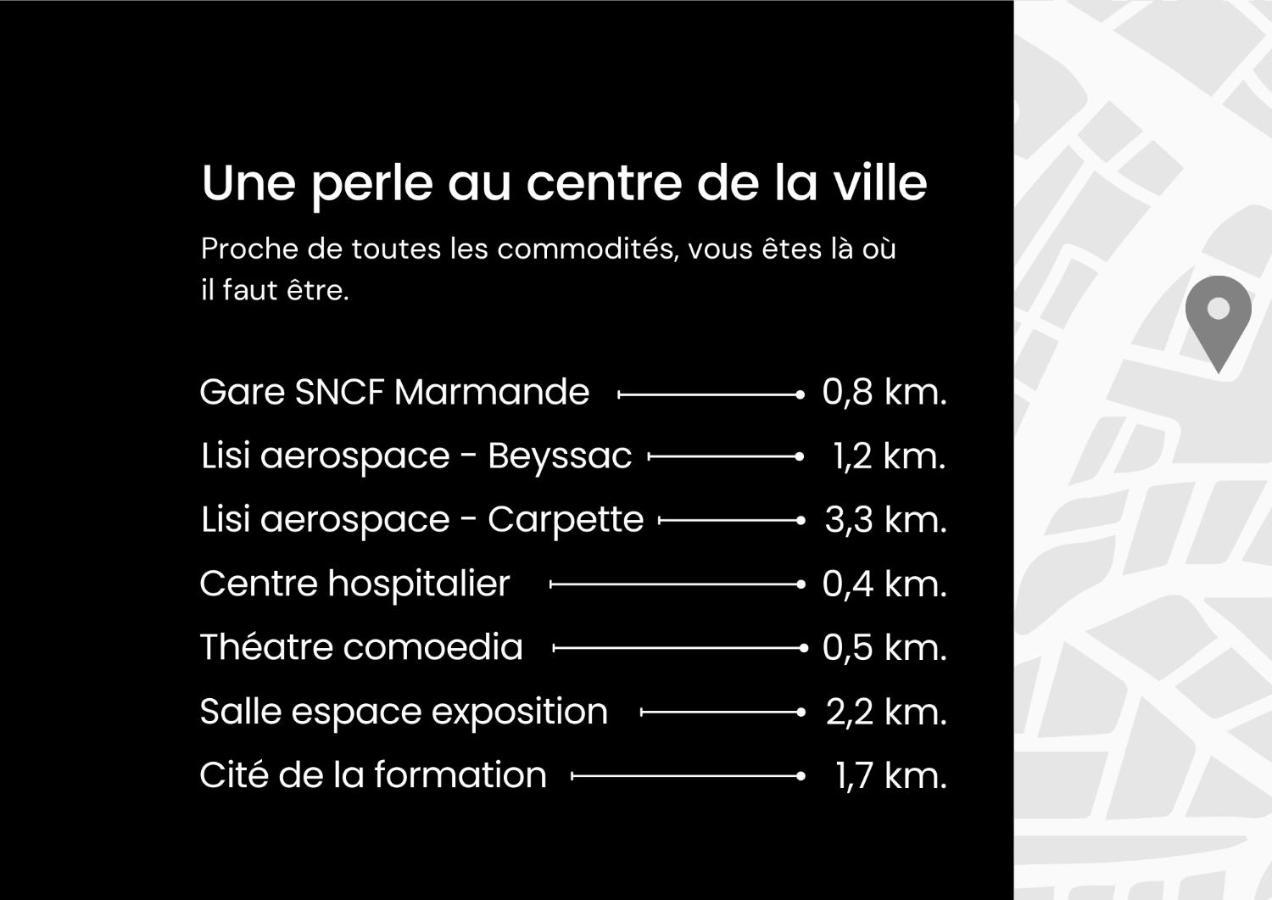 Shineappart Centre Apartment Marmande